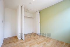 アクセントクロスがオシャレですね。インテリアでどんな部屋にするのか考えるのも楽しみです。