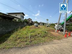 現地（2026年5月29日）撮影。香椎東小学校徒歩7分。敷地55坪。建築条件はありませんのでお好きなハウスメーカーで建築出来ます＾＾