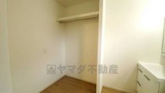 便利な洗面室収納。