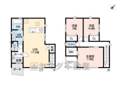 全室2面採光、風の通る気持ちの良い家。3ＬＤＫとウォークインクローゼットでゆとりのある暮らしが実現＾＾
