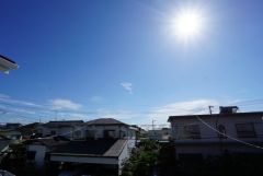 周りに高い建物がないので眺望良好です。