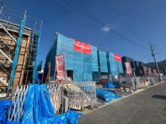 現地（2026年2月12日）撮影。住人以外の車の進入も少なく、小さなお子様を持つご家庭にも安心です。