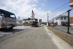現地（2025年4月17日）撮影。落ち着いた住宅地内で快適な生活を実現してみませんか。