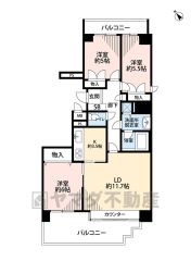 南向きで陽当たり良好＾＾各居室収納付きで、お部屋をスッキリさせることができます。