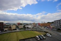 周りに高い建物がないので眺望良好です。