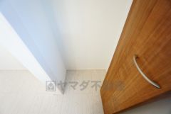 まとめ買いしてもこの収納量なら心配要らずのパントリー。調理家電や食品のストックをすっきりまとめられ、キッチン周りを広々使えます。