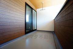 雨に濡れにくいインナーバルコニーは家事を助けてくれること間違いなし。