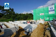 現地（2026年10月1日）撮影。 全9区画の新築戸建が新登場です＾＾ JR＆西鉄バスのダブルアクセス可能＾＾