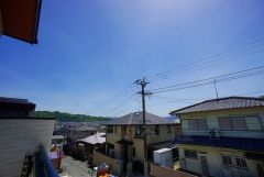 2階バルコニーからの眺望です。