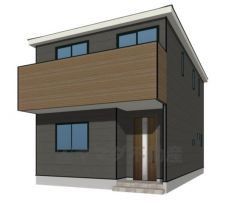 シンプルでいつまでも飽きのこないデザインが周囲の環境に調和し、どんなご家族にもフィットするデザインです。