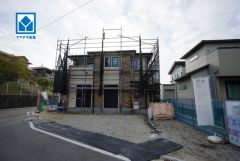 現地（2026年10月19日）撮影。共働き夫婦に嬉しい家事動線と収納力を備えた新築戸建。シンプルで機能的、二人三脚の暮らしがもっと快適になる我が家＾＾