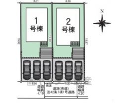 2号棟。カースペース3台分あり＾＾