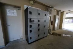 不在時にありがたい宅配BOX。再配達の手間が省けますね。ネットショッピングをよく利用される方は重宝しますね＾＾