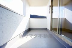 雨に濡れにくいインナーバルコニーは家事を助けてくれること間違いなし。