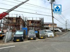 現地（2026年6月3日）撮影。E棟。4LDK＾＾全洋室5帖以上＾＾お問い合わせお待ちしております＾＾