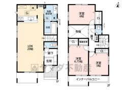 全居室2面採光の光注ぐ空間設計＾＾各居室収納完備＾＾