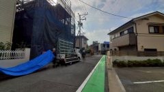 現地（2025年11月26日）撮影。全2区画の新築戸建が新登場です。