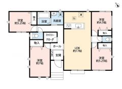 階段昇降がない平屋建。各居室収納完備＾＾