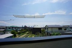 周りに高い建物がないので眺望良好です。