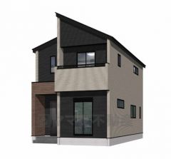 モノトーンの色合いでまとめられた、落ち着きのある家。