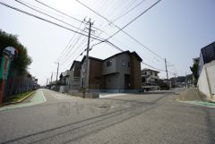 一戸建ての多いエリア。落ち着いた雰囲気で快適な生活を送れます。
