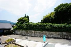 2階バルコニーからの眺望です。前面に遮るものがなく景色を一望できます。