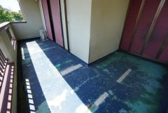 家族全員分の布団もゆったり並べられる広々バルコニー。お洗濯物も気持ちよく干せそうです。日光浴をしたり、星を眺めたりも良いですね^^