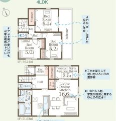 和室含む4LDK＾＾全居室収納スペース確保＾＾