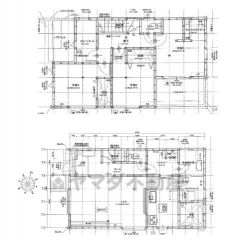 パントリーやストレージルーム、WIC付き＾＾水回りが1ヵ所に集中した家事導線に配慮した間取りです。