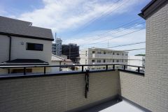 周りに高い建物がないので眺望良好です。