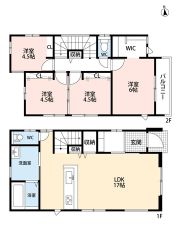 コミュニケーションが取りやすいリビング階段。各居室収納、リビング収納、WIC、廊下収納あり＾＾