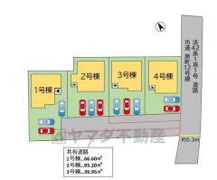 2号棟。カースペース3台分あり＾＾