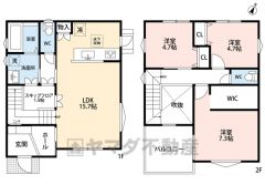 全室2面採光、風の通る気持ちの良い家。どのお部屋にいても明るさを感じられます。