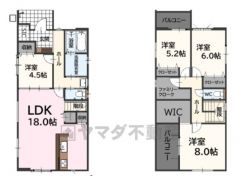 2面バルコニーの光注ぐ空間設計＾＾収納力に優れた間取りです＾＾