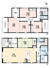 LDKと和室を合わせると22.5帖の大空間となります。内覧も出来ますのでお気軽にお問い合わせください。