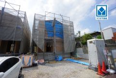 現地（2026年8月24日）撮影。5号地。家計にも環境にも優しいオール電化住宅＾＾南向き、陽当たり良好＾＾
