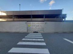 しっかりと扉の閉まるゴミ置き場。ゴミが散らかる心配もありません。